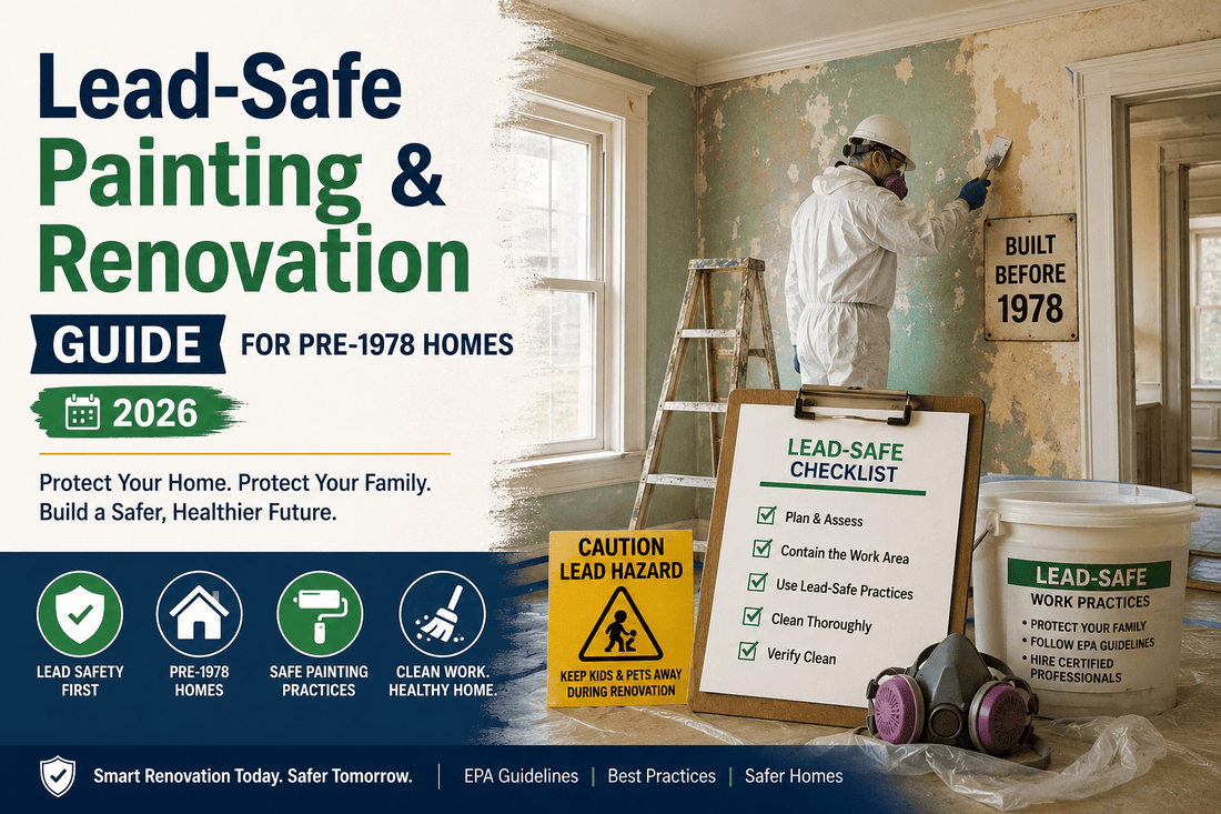 Lead-Safe Painting & Renovation Guide for Pre-1978 Homes in 2026