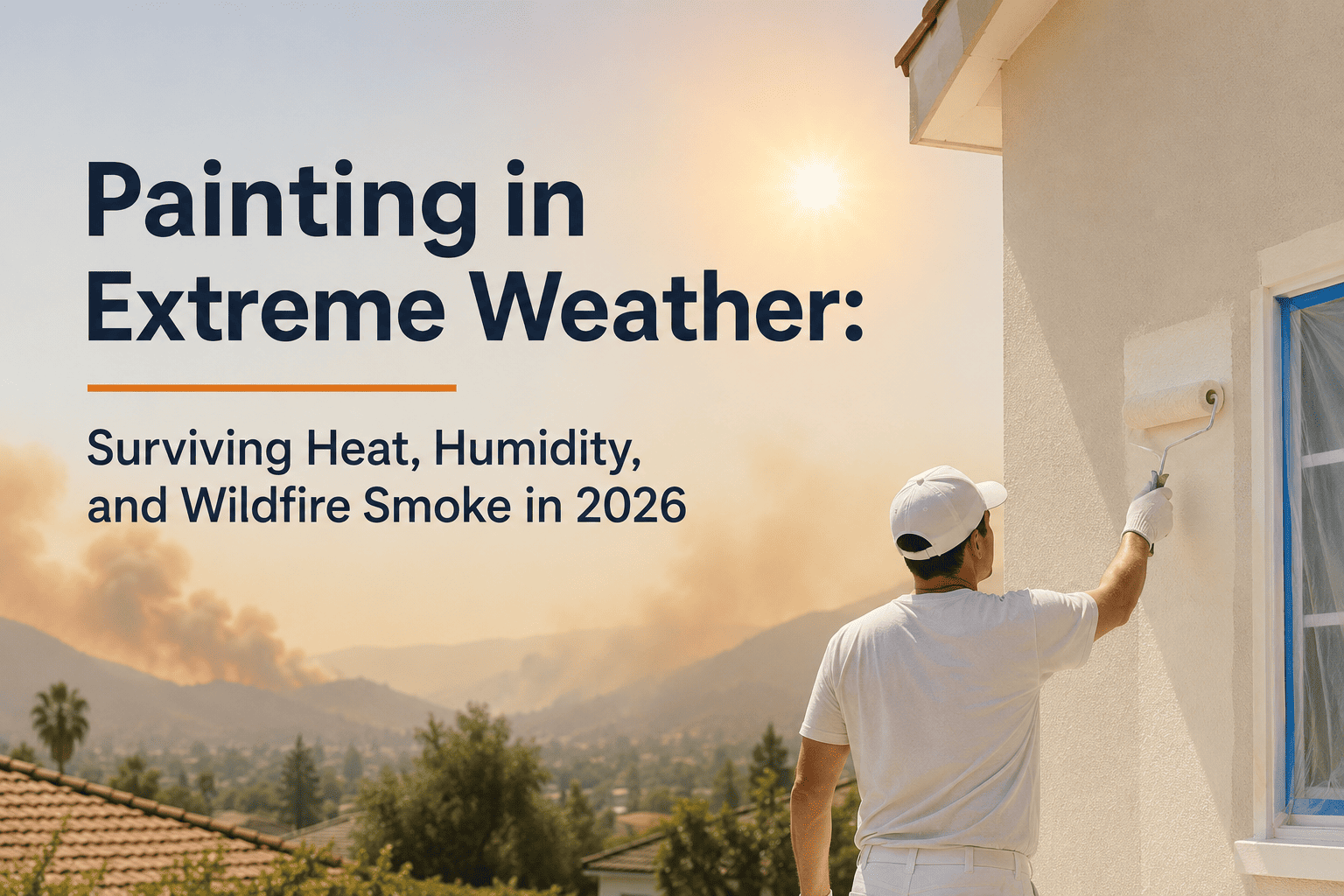 Painting in Extreme Weather: Surviving Heat, Humidity, and Wildfire Smoke in 2026