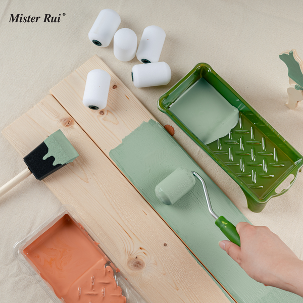 Eco-Friendly Painting: Minimize Waste with Rollers and Brushes