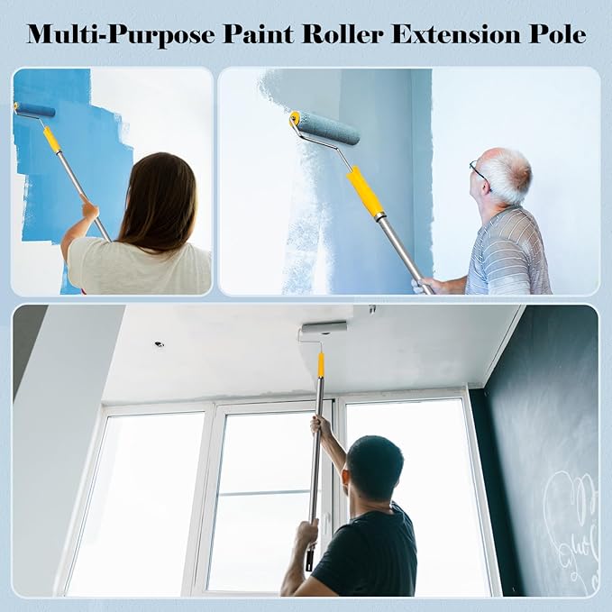 3 Ft Stainless Steel 3 Segments Extension Pole - MisterRui