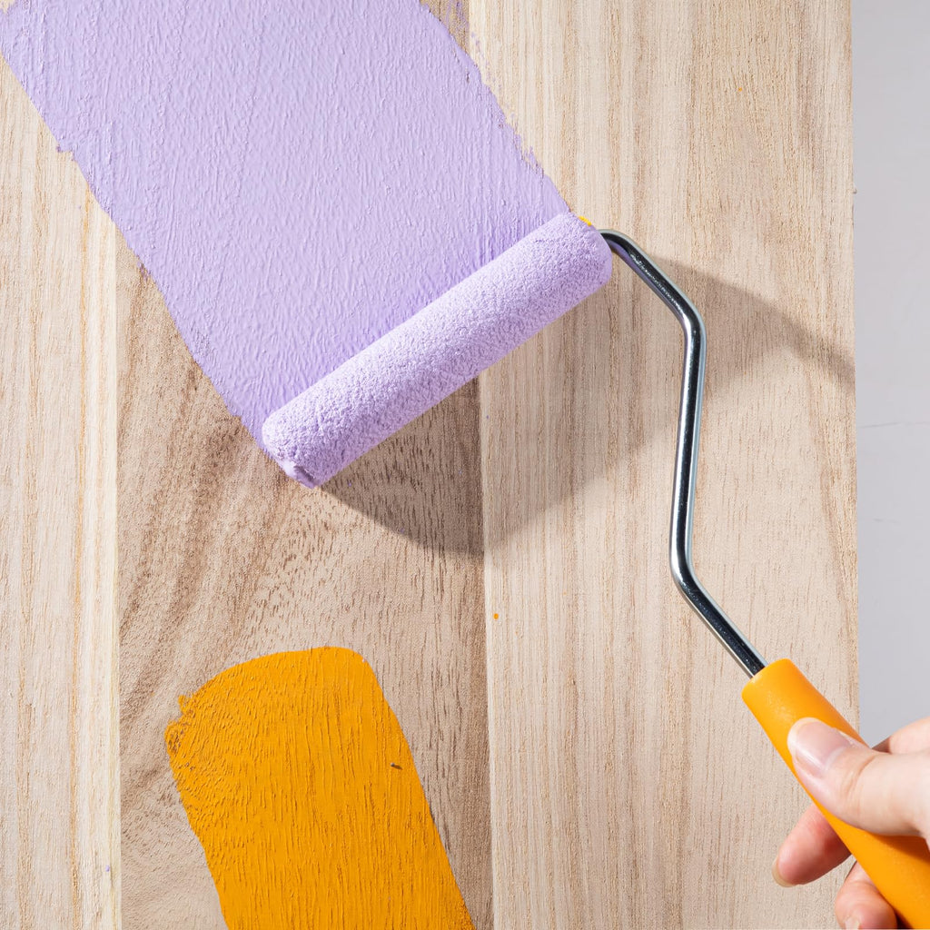 Mister Rui 4 Inch 4mm-Short-Nap Wool Blend Paint Roller