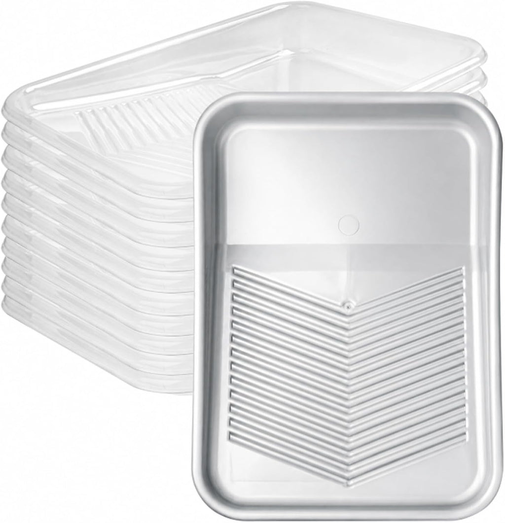 Mister Rui 9 Inch Paint Tray with Disposable Liners 11pcs