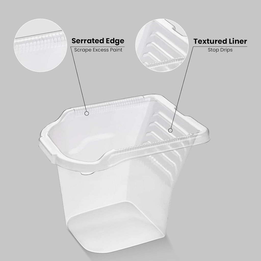 Mister Rui 14 PCS Paint Bucket Liners Kit with Lid Paint Pail Liners