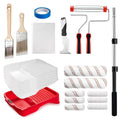 Mister Rui 22-Piece Interior Paint Roller Kit with 3-Ft Extension Pole