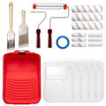 Mister Rui 20-Piece 4&9 Inch Microfiber Paint Roller Kit