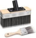 Mister Rui 7 Inch Deck Stain Brush & 2 Inch Angled Trim Brush Set