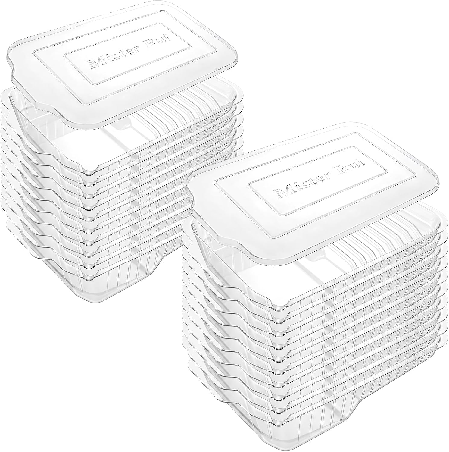 Mister Rui 9 Inch Paint Tray Liners 22 Pack with 2 Lids