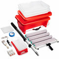 Mister Rui 23-Piece Professional 18" Paint Bucket & Tray Kit