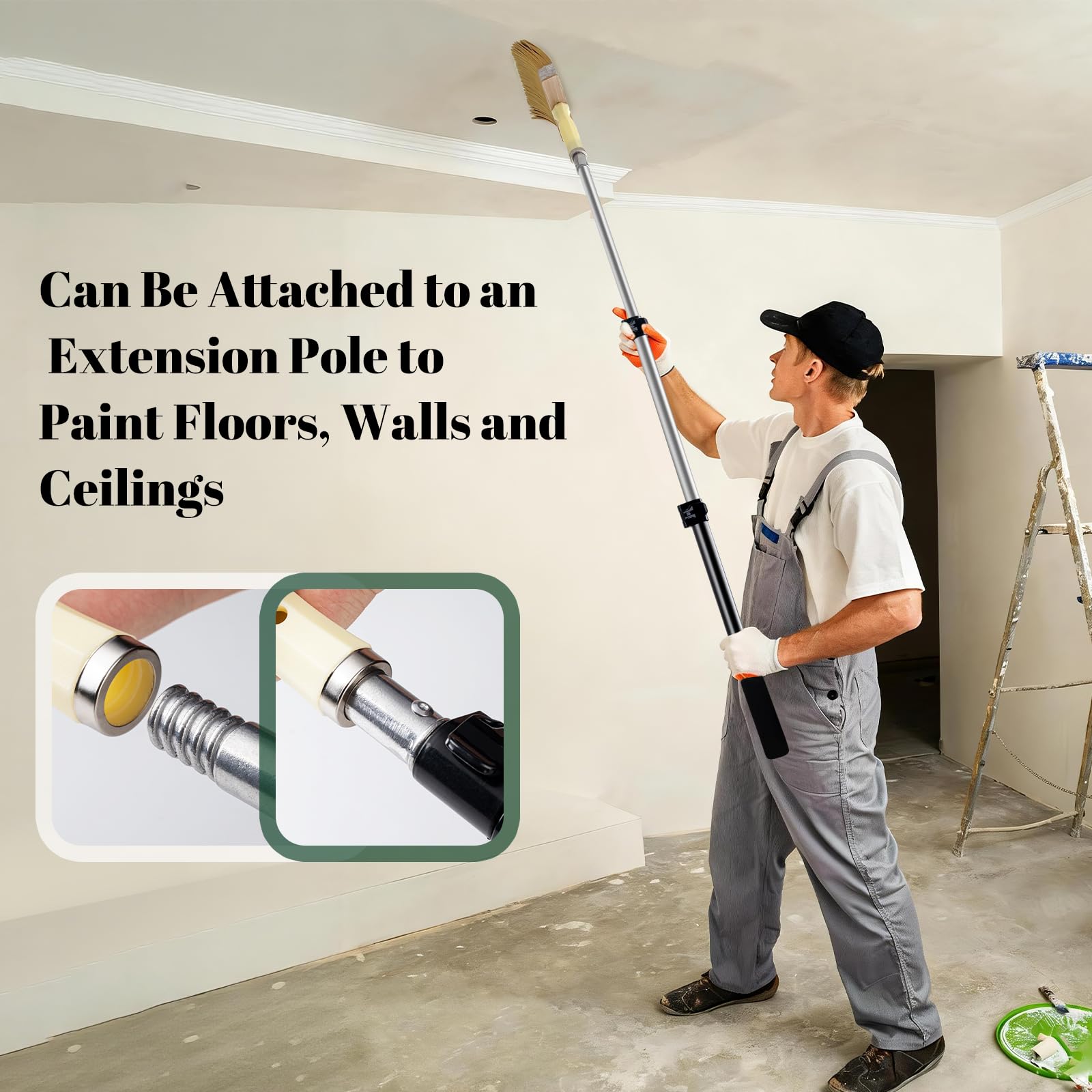Mister Rui 5-Inch Stain & Sealer Deck Brush