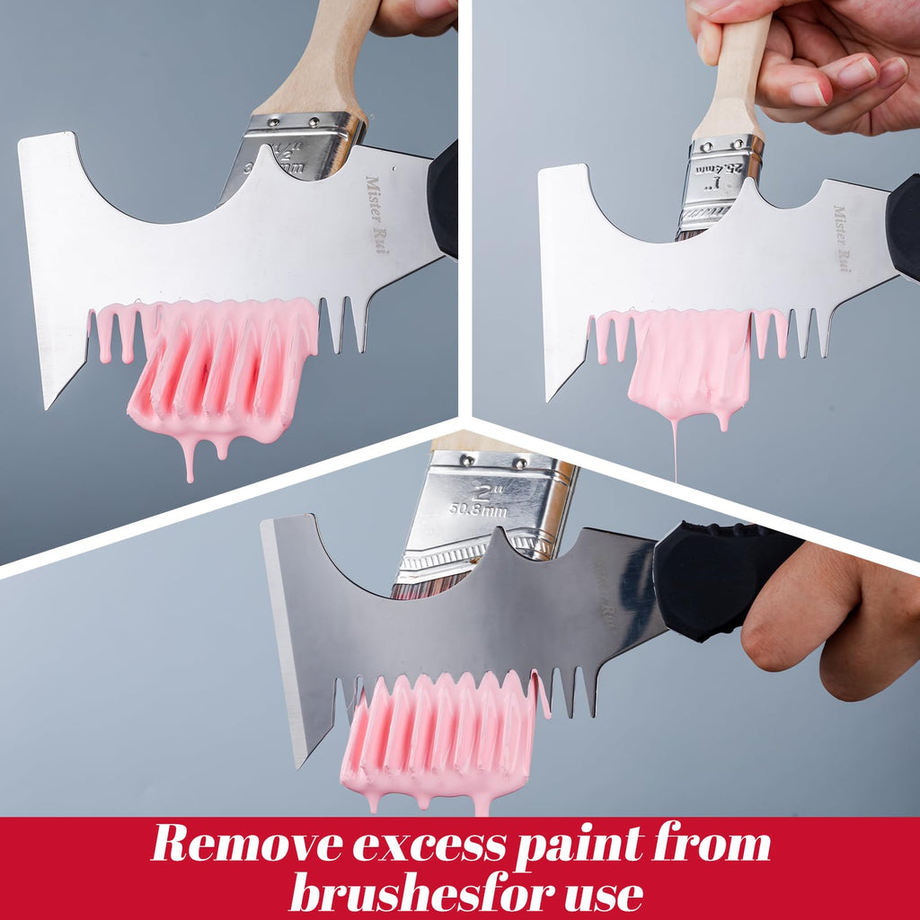 Mister Rui 5-in-1 Paint Brush & Roller Cleaning Tool
