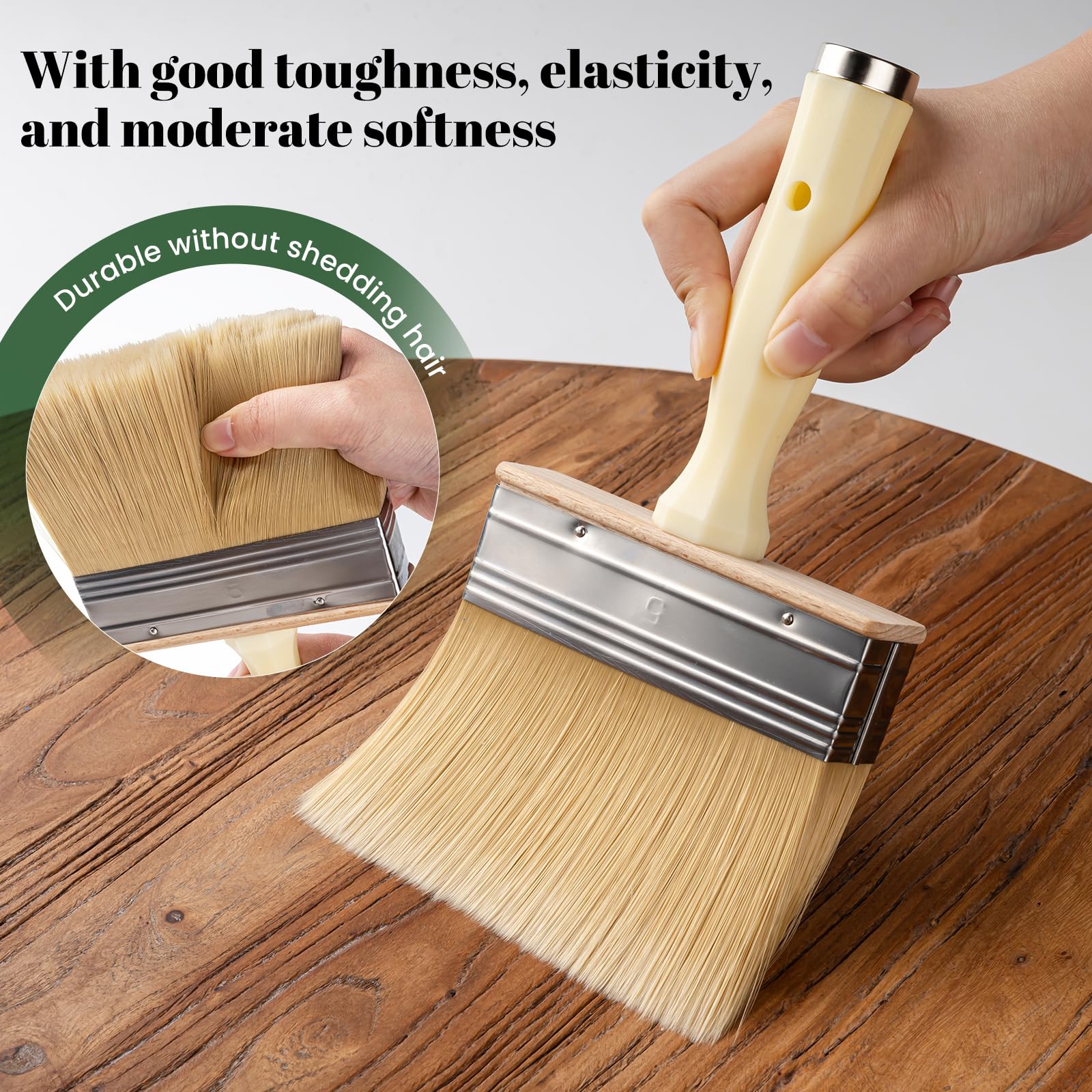 Mister Rui 5-Inch Stain & Sealer Deck Brush