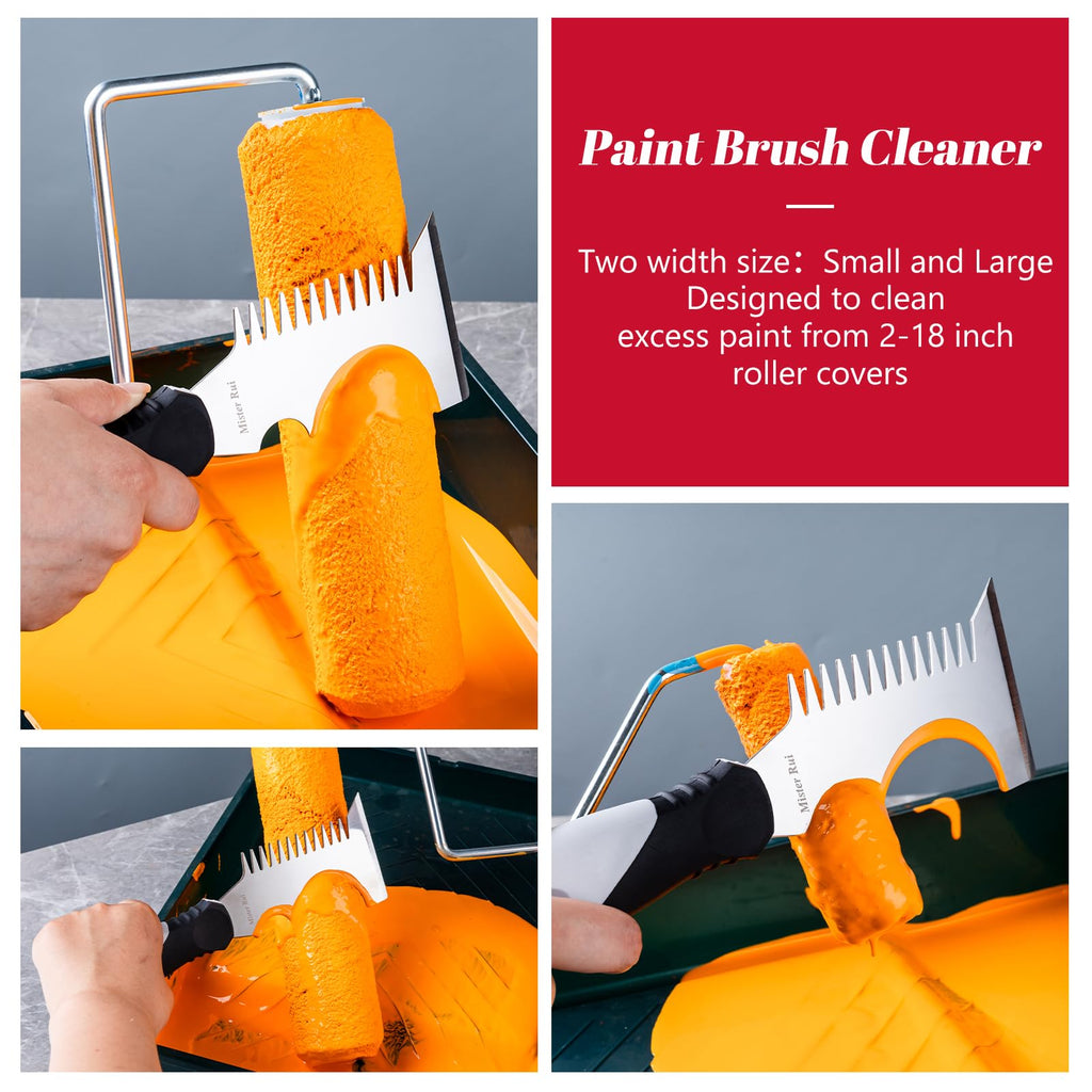 Mister Rui 5-in-1 Paint Brush & Roller Cleaning Tool