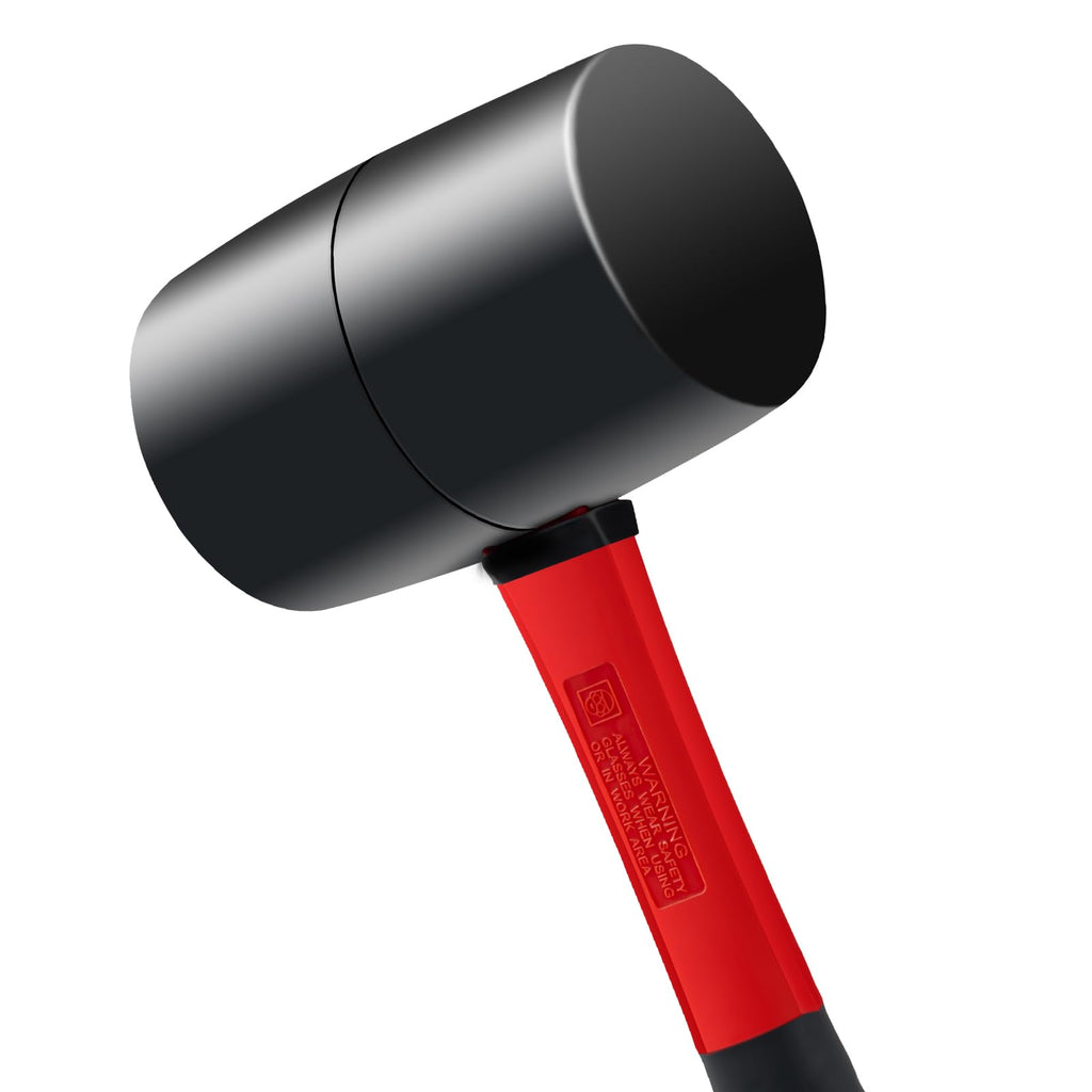 3 Pack Rubber Mallet Set (24/16/8 oz)