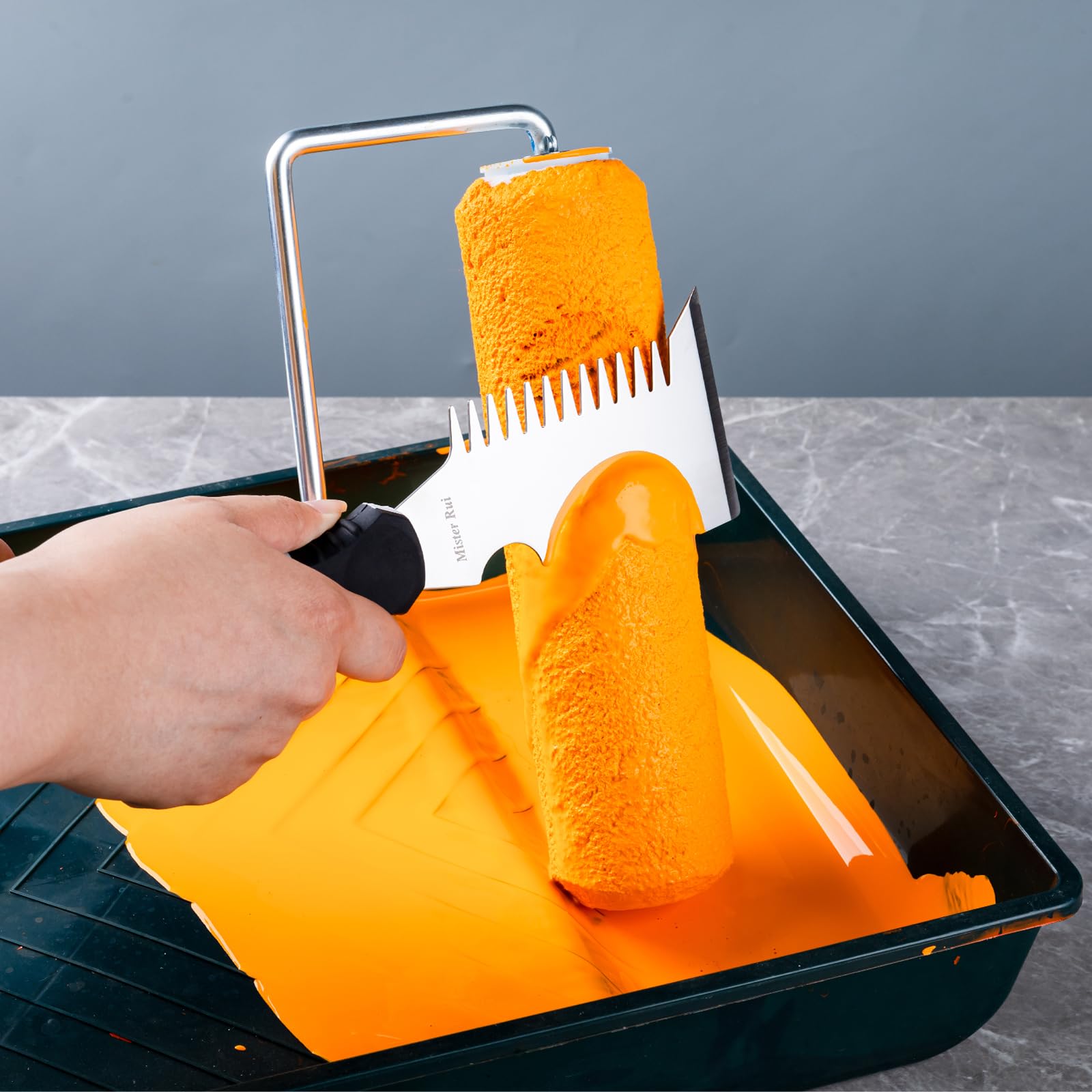 Mister Rui 5-in-1 Paint Brush & Roller Cleaning Tool