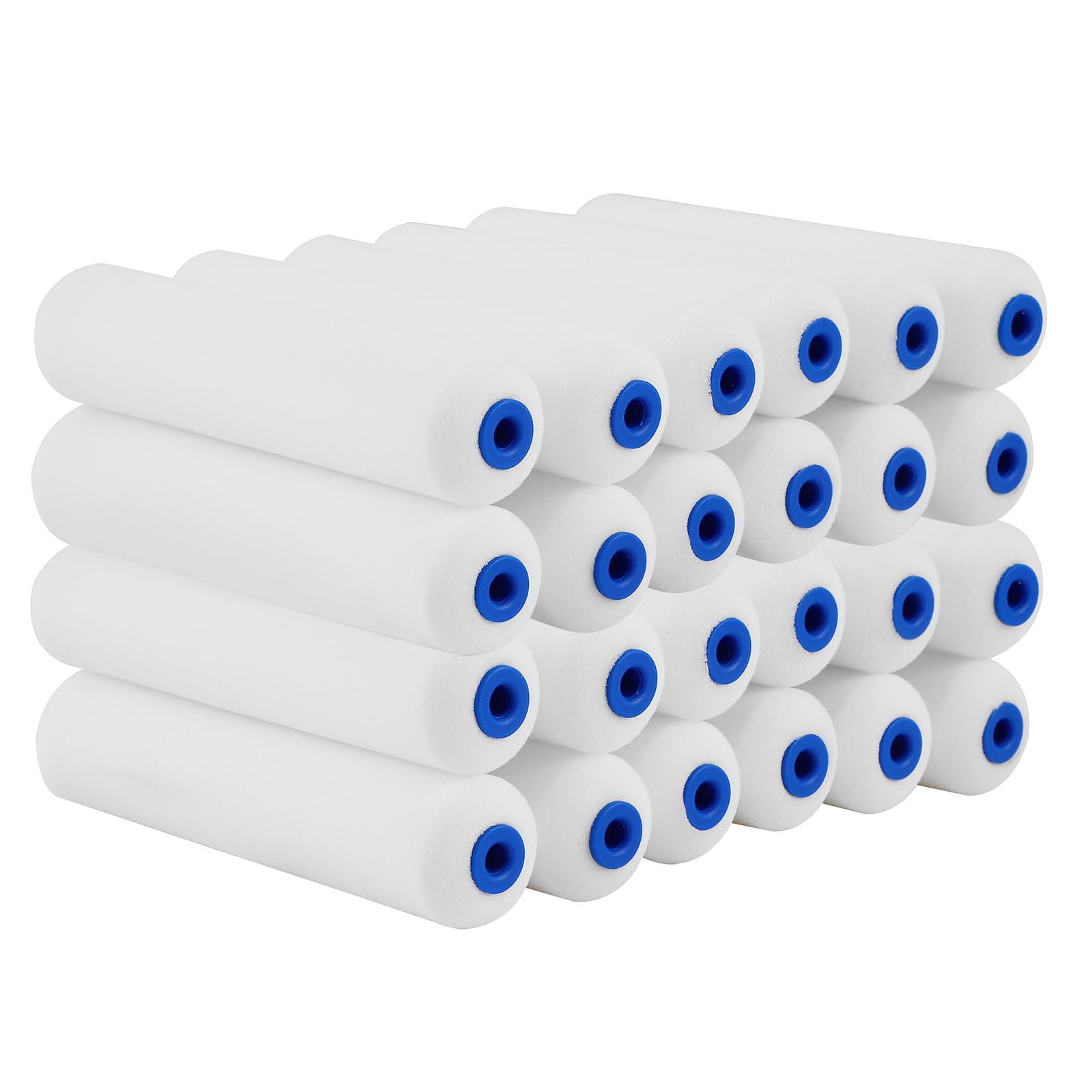 Mister Rui® 6 Inch (10MM Nap) Foam Paint Roller Cover (Pack of 10)