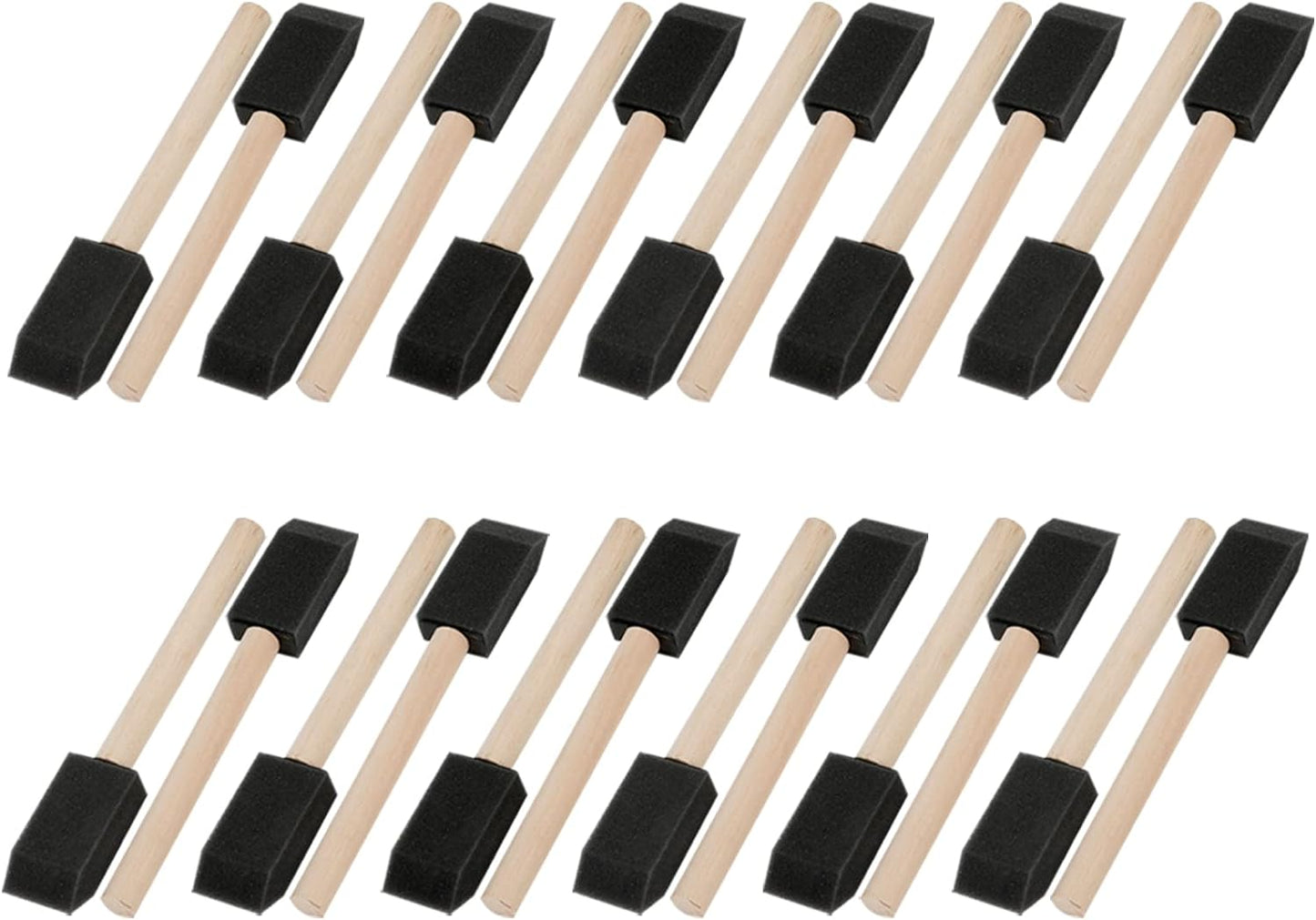 Mister Rui® 1 Inch Foam Paint Brushes - 24 Pieces - MisterRui