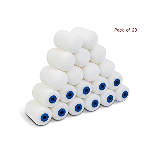 Mister Rui® 2 Inch High Density Foam Paint Roller - 20 Pieces - MisterRui