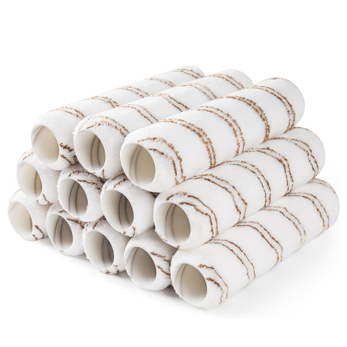 Mister Rui® 9 Inch Microfiber Paint Rollers (3/8" Nap) - 12 Pack - MisterRui