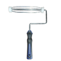 Upgrated Rubberized Handle 9 inch 5 - Wire Cage Paint Roller Frame - MisterRui